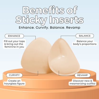 Instant Volume Sticky Bra Inserts